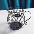 thumbnail image 4 of Toystoory Contenedores de cesta de almacenamiento de café, estante Universal para aperitivos, contenedor de organización para alimentos y Juegos de servir café y té Dorado, 4 of 6
