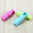 thumbnail image 4 of Squeeze Bread Bag Clips, Bag Cinches, Bagel Bag Clips, Slip Grip Easy Squeeze & Lock, Assorted Color, 6 Pack, 4 of 7