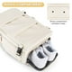 thumbnail image 5 of Mochila de viaje Coofay Beige impermeable para mujer/hombre, 5 of 7