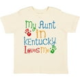 thumbnail image 3 of Inktastic My Aunt in Kentucky Loves Me Boys or Girls Toddler T-Shirt, 3 of 5