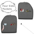 thumbnail image 4 of AOOOWER Sewing Machine Bag Overlock Sewing Machine Carrying Case with Storage Pockets and Handles Sewing Machine Accessories, 4 of 9