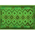 thumbnail image 1 of Ahgly Company Indoor Rectangle Southwestern Green Country Area Rugs, 4' x 6', 1 of 1