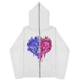 thumbnail image 2 of Sudaderas informales con estampado de calavera Y2k para hombre y mujer, sudaderas con capucha góticas para parejas, sudadera con cremallera de talla grande Harajuku Y2k, 2 of 5