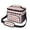 Boston Terrier and, variant on West Highland White Terrier and Beach Insulated Lunch Box for Women Men, Medium Leakproof Cooler Bag with Adjustable Strap, 10"x6.7"x8"