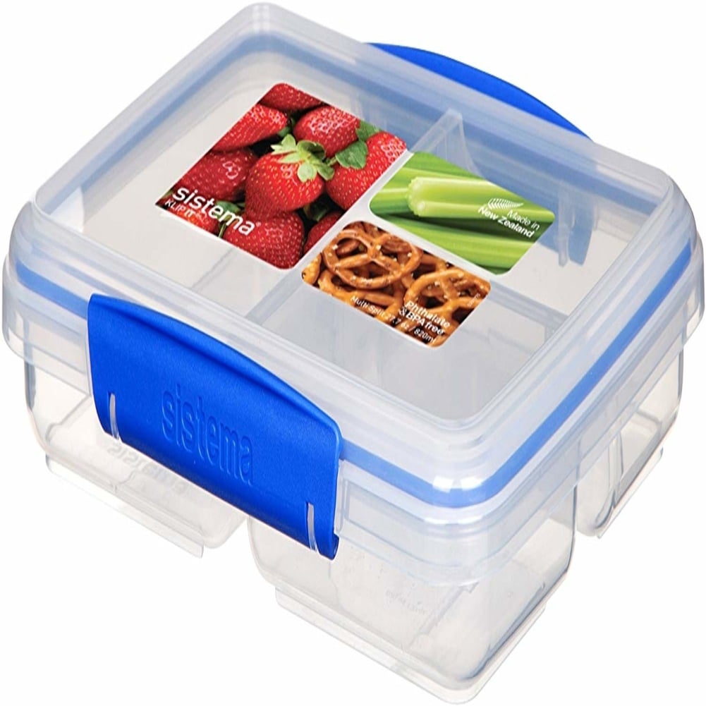 Sunbeam Sistema 820ML Multi Split To Go Tupperware Container 2068341