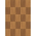 thumbnail image 1 of Ahgly Company Machine Washable Indoor Rectangle Transitional Mahogany Brown Area Rugs, 7' x 9', 1 of 7