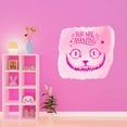 thumbnail image 3 of You Are Amazing Cute Cartoon Cat Face Watercolor Wall Decal Wall Art Sticker Designs Vinyl Stickers For Home House Walls Rooms Windows Bedroom Decoration Size (28x28 inch), 3 of 3
