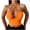 Orange, variant on Swimsuit for Women Women Rhinestone Crystal Diamond Push-up Bikini Set Bathing Swimsuit Swimwear