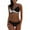 Black, variant on Clearance! Hontri Tankini Swimsuits for Women Beachwear Bikini Padded Push-Up Womens Swimsuit Bra Bathing Suit Swimwear Set Swimwears Tankinis Set Bathing Suit for Women Yellow,M