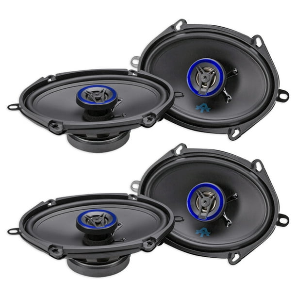(4) AUTOTEK ATS5768CX 5x7"/6x8" 1000 Watt 2Way Car Audio Coaxial