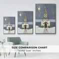 thumbnail image 4 of A Silent Night III - Framed Gallery Wrapped Holiday Canvas - 25 x 37 - Silver Frame, 4 of 8