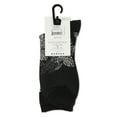 thumbnail image 6 of Natori Women's Gala Floral Embroidered Crew Socks - Womens - Female, 9-11, Black, 6 of 6