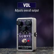 Electro-Harmonix OD Glove Overdrive/Distortion Guitar Effect Pedal