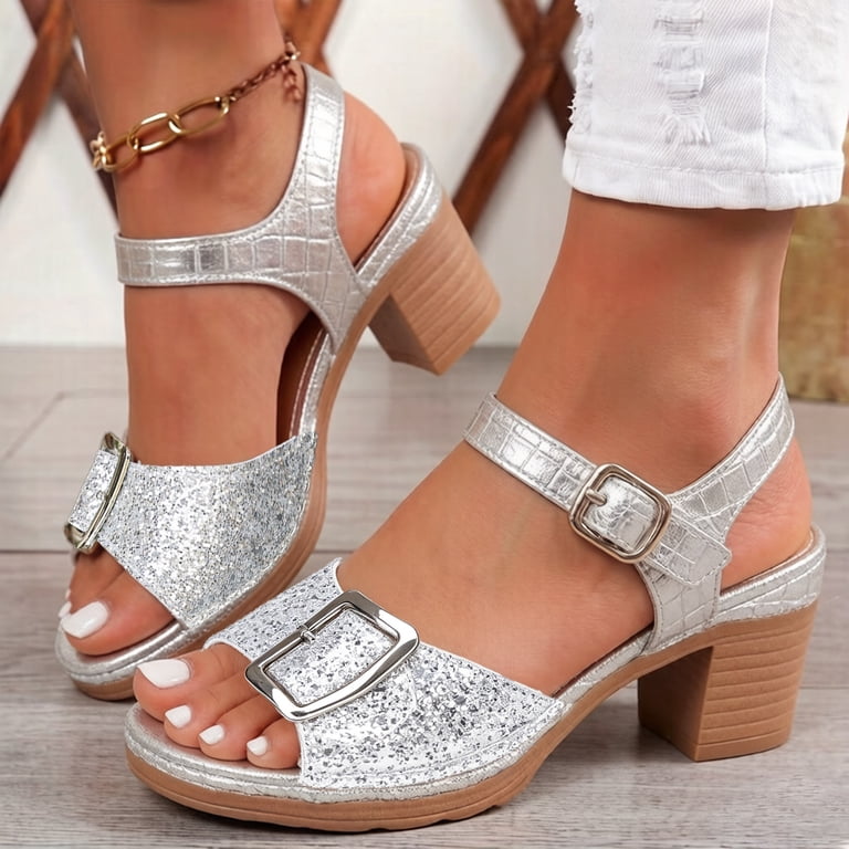 prom dress shoes silver Touch Ups Astra 6.5 Silver