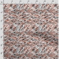 thumbnail image 3 of Soimoi Animal Skin Printed, Japan Crepe Satinfabric By The Yard - 54 Inch Widedecorative Sewing Fabric For Dresses, Kimonos, Gowns - White, 3 of 5