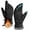 Black, variant on Black Winter Thermal Gloves Waterproof Windproof Touchscreen Anti-Slip Outdoor Warm Gloves for Cycling, Skiing, and Travel (9.8 inches)