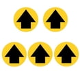 thumbnail image 1 of Paquete de 2-18 Calcomanías de Piso de Distanciamiento Mantenga de Distancia Mantenga 9 piezas, 1 of 8