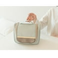 thumbnail image 5 of Large Capacity Waterproof Makeup Bag in Blue Polyester with Hooks for Easy Carry, 5 of 7