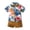 Brown, variant on Boys Summer Outfits 2 Piece Short Sleeve Cute Top and Pants Kids Clothing Sets Brown Size 2