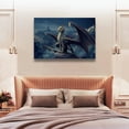 thumbnail image 6 of Fantasy Art Dragon Knight Armor Warrior Wall Art Poster Scroll Canvas Painting Picture Living Room Decor Home 12x18inch(30x45cm), 6 of 6