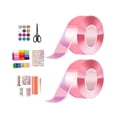 thumbnail image 3 of GUOOL Blow Bubbles Double Sided Tape Sensory Toy Traceless Multipurpose Mounting Tape Sticky Tape for Adults Classroom DIY Craft Pinch Toy Making 2 Rolls w Full Tools, 3 of 9
