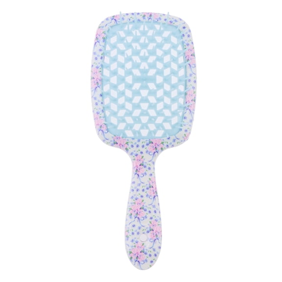 MHB Vented Paddle Hair Brush for Blow Dry Styling and Detangling with Flexible Bristles