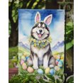 thumbnail image 3 of Alaskan Malamute Easter Egg Hunt Garden Flag, 3 of 5