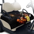thumbnail image 2 of FKELYI USA Flag Fire Eagle Print Golf Cart Accessories Portable Golf Cart Seat Cover Cushion Protector Foldable Carts Cushion Towel Blanket for EZGO Yamaha Carts, 2 of 7