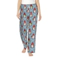 thumbnail image 2 of Lsque Snowflake Christmas gnome Print Women's Pajama Pants, Lounge Pant - Comfortable Home Wear,Elastic Waistband, Stylish Design-Small, 2 of 9