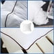 thumbnail image 4 of Inserto de almohada decorativo 17.7x17.7 pulgadas | Relleno de algodón blanco con selección de plumón | Cojines lavables a máquina para cama sofá sofá | Soporte de cama de interior cuadrado | Acento, 4 of 7