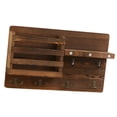 thumbnail image 1 of Soporte de Correo Clave, Soporte de Pared del Organizador de Correo Rústico para El Pasillo, 1 of 7