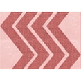 thumbnail image 1 of Ahgly Company Machine Washable Indoor Rectangle Transitional Grapefruit Red Area Rugs, 5' x 8', 1 of 7