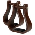 thumbnail image 1 of Brown Stirrups - 2.50 in., 1 of 1