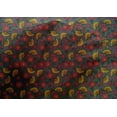 thumbnail image 4 of oneOone Cotton Silk Fabric Leaves & Floral Block Print Fabric BTY 42 Inch Wide, 4 of 4