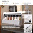 thumbnail image 2 of Especieros Moderno Organizador Frascos Base Colgante Cocina Elegante Super practico Frascos Especias Organizador Almacenamiento, 2 of 11