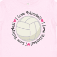 thumbnail image 4 of Inktastic Volleyball Gifts for Girls Girls Baby T-Shirt, 4 of 5