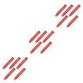 thumbnail image 1 of Guardoinrt Set de 5 Piquets de Tente Portables Clous de Sol Robuste et Résistant Neige et Sable Camping Rouge 23cm 3Set, 1 of 6