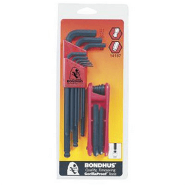 Bondhus Corp. 9PC L SET/7PC FOLDUP