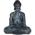 thumbnail image 2 of Handmade 12" Sitting Gautama Buddha Statue, 2 of 3