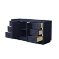 thumbnail image 2 of Wyndham Collection Miranda 66" No-Sink Wood Single Bathroom Vanity in Blue/Black, 2 of 4
