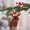 Café-Rd-Clearacne, variante sur wycnly Ornements de Sapin de Noël en Tissu Non Tissé Ensemble de 6 Pcs Décoration Suspendue Père Noël Renne Bonhomme de Neige Cadeau Grinch Décorations de Noël