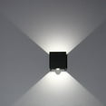 thumbnail image 1 of Aplique de pared moderno para exteriores con detección automática de día y noche, luz LED de aluminio de 12 W, ángulo de luz ajustable, fácil de instalar, lámpara impermeable IP65 negra para áreas, 1 of 5
