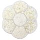 thumbnail image 1 of Minnieouse 2800Pcs/Set Half Pearl Flatback Beads Satin Plastic Luster for Wedding Dress  Ropa, zapatos y accesorios Miscelánea blanco lechoso, 1 of 1