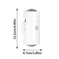 thumbnail image 3 of Motion Sensor Magnetic Wall Lamp Bedroom Wall Sconce 16 Color Double head LED Night Light Easy to Install, 3 of 4