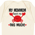 thumbnail image 4 of Inktastic MomMom Loves Me Grandson Boys or Girls Long Sleeve Baby Bodysuit, 4 of 5