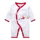 thumbnail image 2 of Mono De Manga Larga Con Estampado De Oso Para Bebé, Niño Pequeño, Ropa De Pijama, Banda Roja, 52cm, 2 of 7