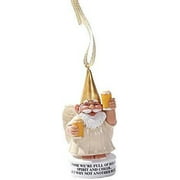 ABZ Brand Christmas Holiday Ornament Angel Gnome Collectible Figurine  (Beer)