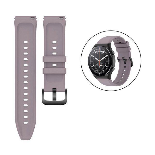 Correa de silicona para Xiaomi Watch S1 22 mm Correa de reloj Smartwatch Cinturones de repuesto