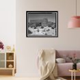 thumbnail image 3 of Historic Framed Print, Edwards Air Force Base, South Base, Rammed Earth Aircraft Dispersal Revetments, Western Shore of Rogers Dry Lake, Boron, Kern County, CA - 5, 17-7/8" x 21-7/8", 3 of 9
