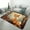 color-2, variant on Jungle Fox Cartoon Pattern Area Rugs Carpet Suitable for Living Room Kitchen Bedroom Laundry Room Home Decorations